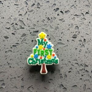 7/$10 My First Christmas Tree jibbitz croc shoe charm